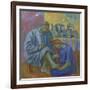 The Footwashing, 1990-Hans Feibusch-Framed Giclee Print