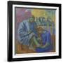 The Footwashing, 1990-Hans Feibusch-Framed Giclee Print