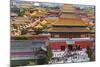 The Forbidden City in Beijing Looking South Taken from the Viewing Point of Jingshan Park-Gavin Hellier-Mounted Photographic Print