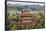 The Forbidden City in Beijing Looking South Taken from the Viewing Point of Jingshan Park-Gavin Hellier-Framed Photographic Print