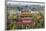 The Forbidden City in Beijing Looking South Taken from the Viewing Point of Jingshan Park-Gavin Hellier-Framed Photographic Print