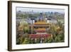 The Forbidden City in Beijing Looking South Taken from the Viewing Point of Jingshan Park-Gavin Hellier-Framed Photographic Print