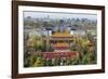 The Forbidden City in Beijing Looking South Taken from the Viewing Point of Jingshan Park-Gavin Hellier-Framed Photographic Print