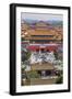 The Forbidden City in Beijing Looking South Taken from the Viewing Point of Jingshan Park-Gavin Hellier-Framed Premium Photographic Print