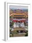 The Forbidden City in Beijing Looking South Taken from the Viewing Point of Jingshan Park-Gavin Hellier-Framed Premium Photographic Print