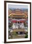 The Forbidden City in Beijing Looking South Taken from the Viewing Point of Jingshan Park-Gavin Hellier-Framed Photographic Print