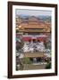 The Forbidden City in Beijing Looking South Taken from the Viewing Point of Jingshan Park-Gavin Hellier-Framed Photographic Print