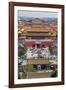 The Forbidden City in Beijing Looking South Taken from the Viewing Point of Jingshan Park-Gavin Hellier-Framed Photographic Print