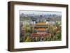 The Forbidden City in Beijing Looking South Taken from the Viewing Point of Jingshan Park-Gavin Hellier-Framed Photographic Print