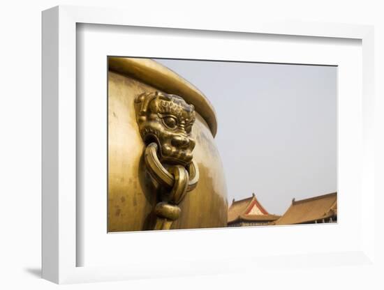 The Forbidden City (Zijin Cheng), Beijing, China, Asia-Angelo Cavalli-Framed Photographic Print