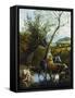 The Ford, 1672-Jan Siberechts-Framed Stretched Canvas