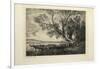 The Ford, 1865-Charles Francois Daubigny-Framed Giclee Print