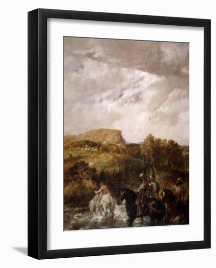 The Ford, 1891-John Gilbert-Framed Giclee Print