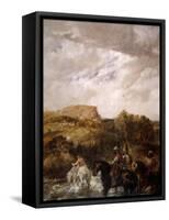 The Ford, 1891-John Gilbert-Framed Stretched Canvas