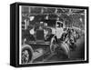 The Ford Assembly Line in 1928-null-Framed Stretched Canvas