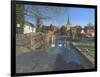 The Ford at Eynsford Kent-Richard Harpum-Framed Art Print