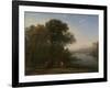 The Ford, c.1636-Claude Lorrain-Framed Giclee Print