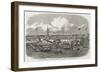 The Foreign Factories at Canton, Recently Destroyed-null-Framed Giclee Print
