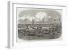 The Foreign Factories at Canton, Recently Destroyed-null-Framed Giclee Print