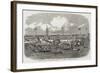 The Foreign Factories at Canton, Recently Destroyed-null-Framed Giclee Print