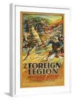 The Foreign Legion-null-Framed Art Print