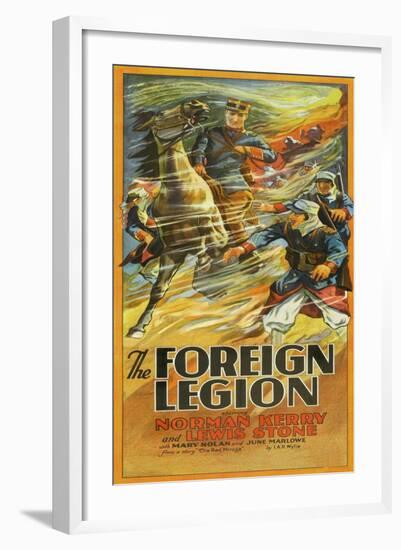 The Foreign Legion-null-Framed Art Print