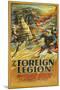 The Foreign Legion-null-Mounted Art Print