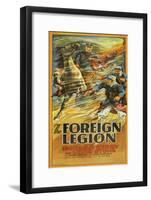 The Foreign Legion-null-Framed Art Print