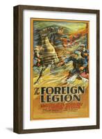 The Foreign Legion-null-Framed Art Print