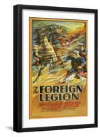 The Foreign Legion-null-Framed Art Print