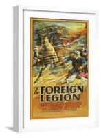 The Foreign Legion-null-Framed Art Print