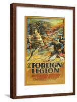 The Foreign Legion-null-Framed Art Print