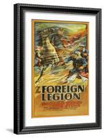 The Foreign Legion-null-Framed Art Print