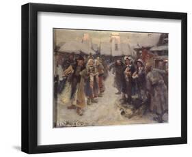 The Foreigners in Muscovy, 1903-Konstantin Alexandrovich Veshchilov-Framed Giclee Print