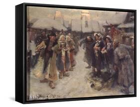 The Foreigners in Muscovy, 1903-Konstantin Alexandrovich Veshchilov-Framed Stretched Canvas