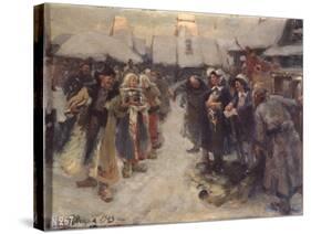 The Foreigners in Muscovy, 1903-Konstantin Alexandrovich Veshchilov-Stretched Canvas