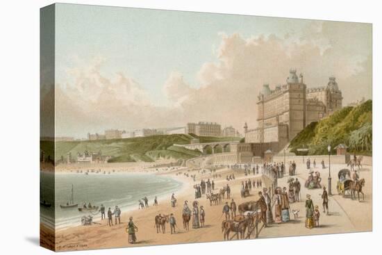 The Foreshore Road - Scarborough-English School-Stretched Canvas