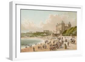 The Foreshore Road - Scarborough-English School-Framed Giclee Print