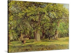 The Forest, 1870-Camille Pissarro-Stretched Canvas