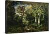The Forest at Fontainebleau, 1870-Narcisse Virgile Diaz de la Pena-Stretched Canvas
