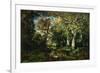 The Forest at Fontainebleau, 1870-Narcisse Virgile Diaz de la Pena-Framed Premium Giclee Print