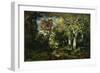 The Forest at Fontainebleau, 1870-Narcisse Virgile Diaz de la Pena-Framed Giclee Print