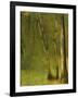 The Forest at Pontaubert, 1881-Georges Pierre Seurat-Framed Giclee Print