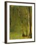 The Forest at Pontaubert, 1881-Georges Pierre Seurat-Framed Giclee Print