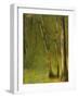 The Forest at Pontaubert, 1881-Georges Pierre Seurat-Framed Giclee Print