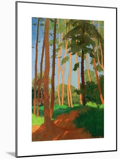 The Forest Clearing-Félix Vallotton-Mounted Giclee Print