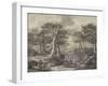 The Forest (Copy of Painting in the Museum of Douai)-null-Framed Giclee Print