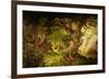 The Forest Crossed by Parsifal to Liberate Amfortas at Castle of Grail, from Opera Parsifal-null-Framed Giclee Print