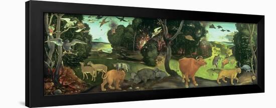 The Forest Fire, 15th Century-Piero di Cosimo-Framed Giclee Print