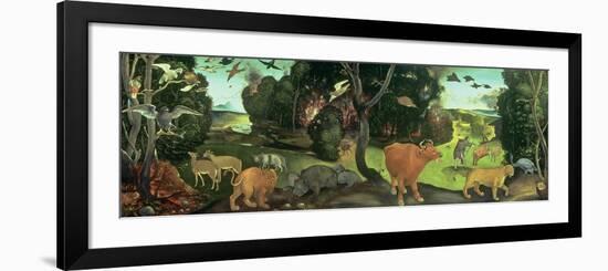 The Forest Fire, 15th Century-Piero di Cosimo-Framed Giclee Print